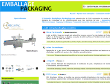 Tablet Screenshot of emballage-packaging.com